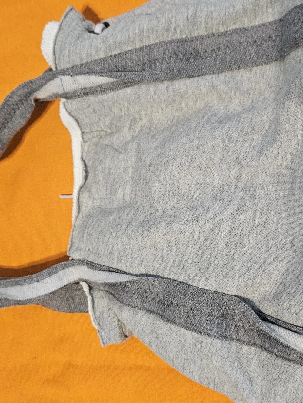 Tennessee Volunteers Hoodie Tote Bag Little Earth Embroidered T Lace Up Gray euc
